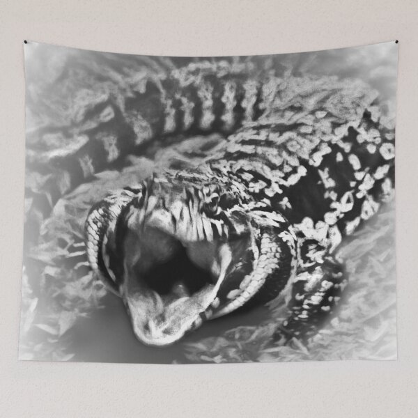 Item preview, Tegu in mono designed and sold by missmoneypenny.