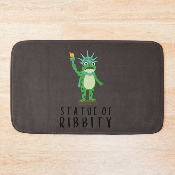 Item preview, Statue of Ribbity Funny Frog Protest designed and sold by faridman.