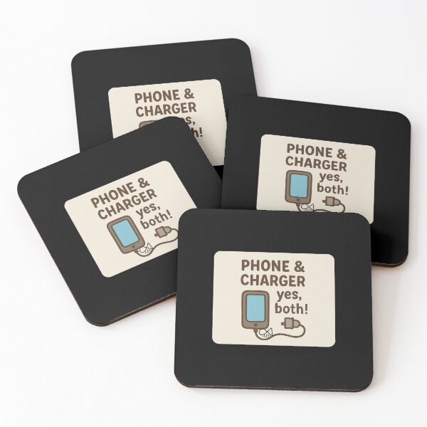 Item preview, LaMaisonOfMY MOM'S NAGGING WEAR YOUR TRAVEL PHONE & CHARGER COLLECTION No.3 BLACK EDITION designed and sold by LaMaisonOfMY.