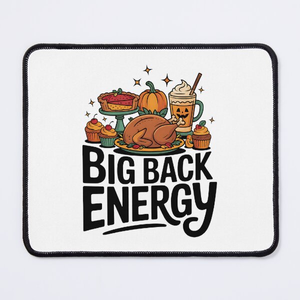 Item preview, Big Back Energy Retro Leg Day Turkey Funny Thanksgiving Fall designed and sold by BakeryDozen.