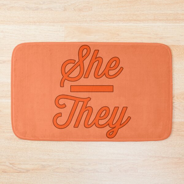 Item preview, She They Prounouns - Poppy designed and sold by sillyjess.