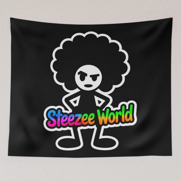 Item preview, Colorful Steezee Man Logo designed and sold by SteezeeStore.