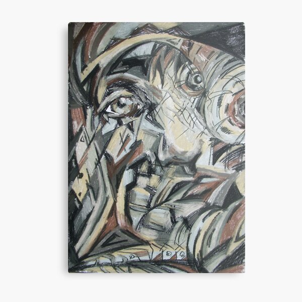 Face Metal Print