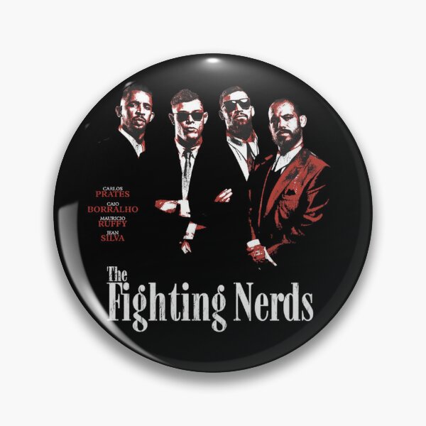 Item preview, The Fighting Nerds "Carlos Prates Caio Borralho Mauricio Ruffy Jean Silva" designed and sold by JeyVel.