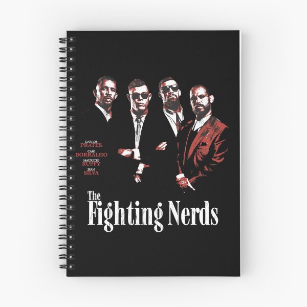 Item preview, The Fighting Nerds "Carlos Prates Caio Borralho Mauricio Ruffy Jean Silva" designed and sold by JeyVel.
