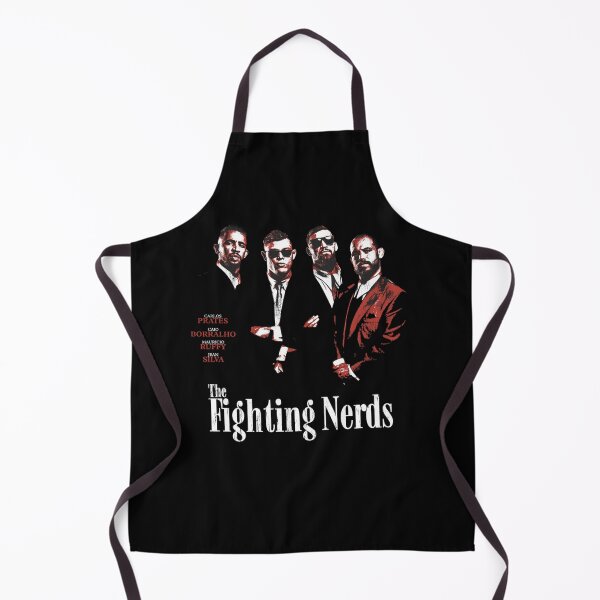 Item preview, The Fighting Nerds "Carlos Prates Caio Borralho Mauricio Ruffy Jean Silva" designed and sold by JeyVel.