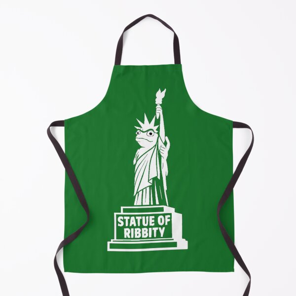 Item preview, Statue of Ribbity Frog Protest Funny Frog Liberty T-Shirt designed and sold by Omarmadani.