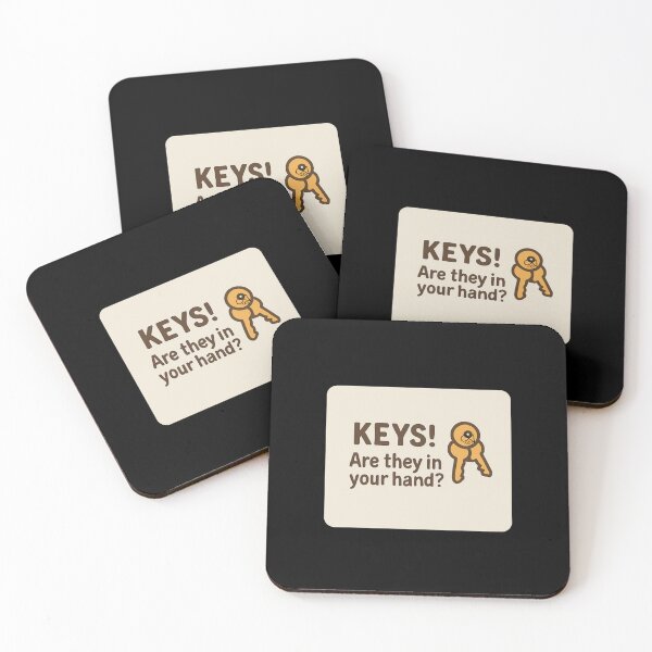 Item preview, LaMaisonOfMY MOM'S NAGGING WEAR YOUR TRAVEL KEYS COLLECTION No.5a BLACK EDITION designed and sold by LaMaisonOfMY.