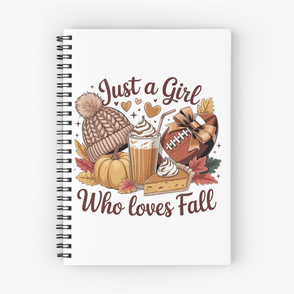 Item preview, JUST A GIRL WHO LOVES FALL  designed and sold by Design Den.