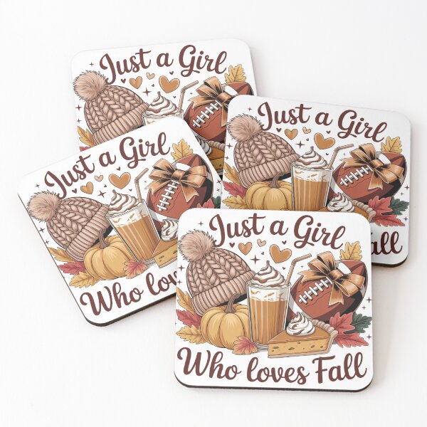 Item preview, JUST A GIRL WHO LOVES FALL  designed and sold by Design Den.