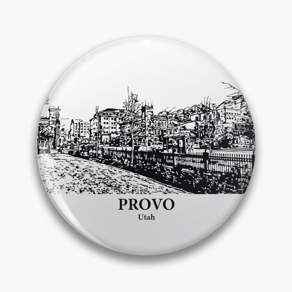 Item preview, Provo - Utah designed and sold by Lakeric Cityscapes.