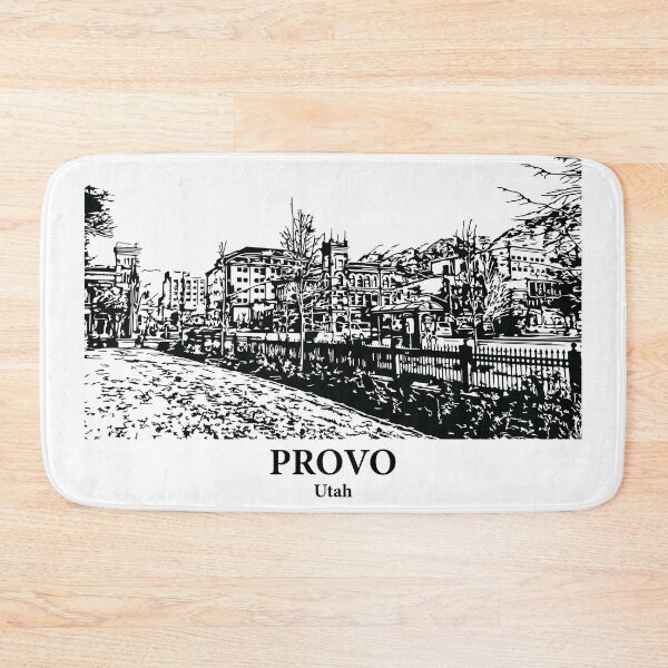 Item preview, Provo - Utah designed and sold by Lakeric Cityscapes.