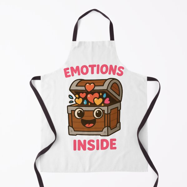Item preview, Emotions Inside Cute Treasure Chest Design designed and sold by TeeTimeTreasure.