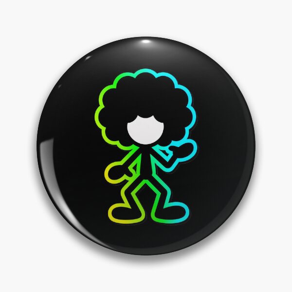 Item preview, Steezee Afro Guy Colorful Outline designed and sold by SteezeeStore.