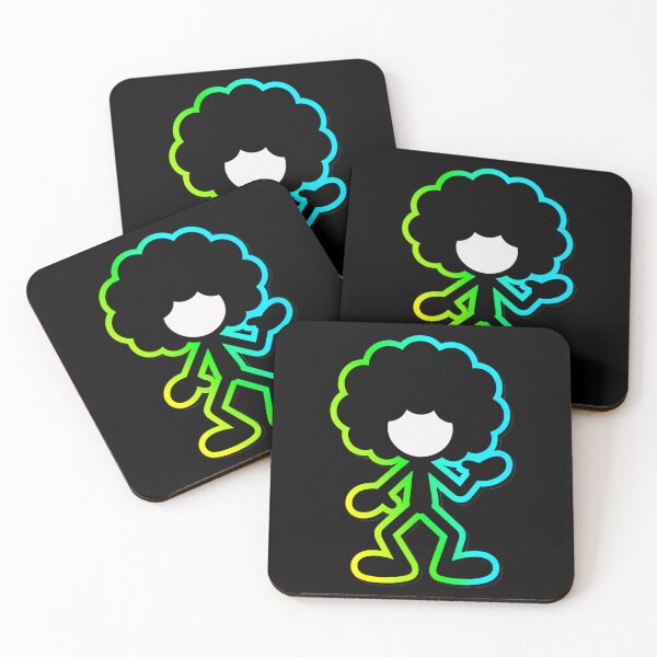 Item preview, Steezee Afro Guy Colorful Outline designed and sold by SteezeeStore.