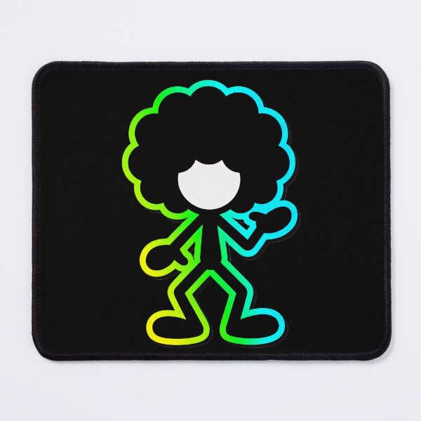 Item preview, Steezee Afro Guy Colorful Outline designed and sold by SteezeeStore.