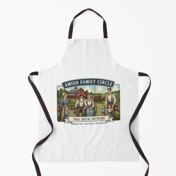 Item preview, Amish Family Circle - True Social Network - Community First & Real Bonds designed and sold by RedDelaney.