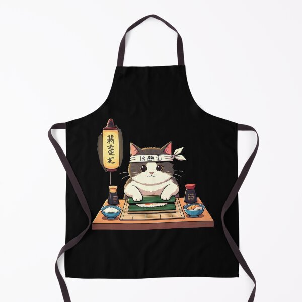Item preview, Sushi Chef Cat designed and sold by Uglyandcute.