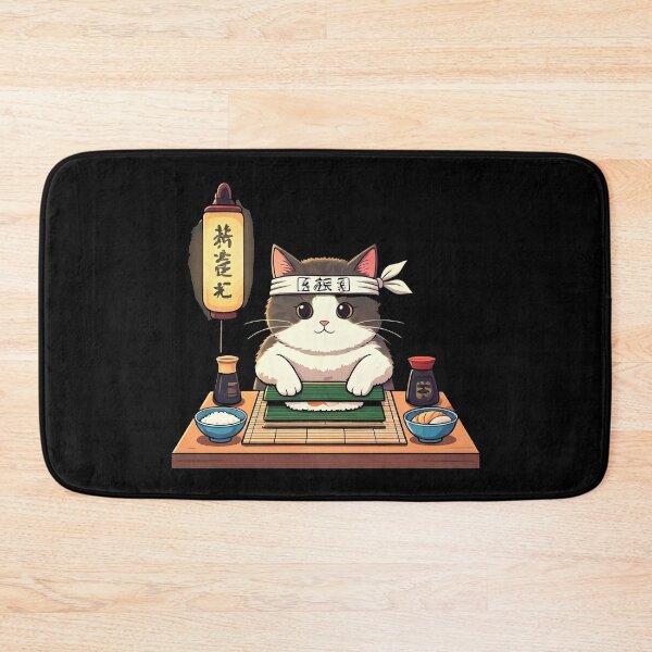 Item preview, Sushi Chef Cat designed and sold by Uglyandcute.