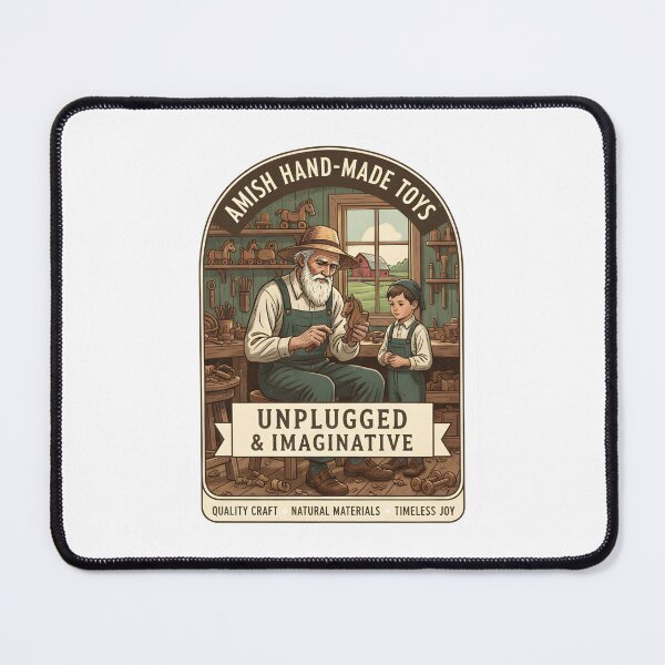 Item preview, Amish Hand-Made Toys - Unplugged & Imaginative - Quality Craftsmanship designed and sold by RedDelaney.