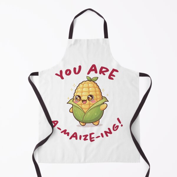 Item preview, You Are A-maize-ing Cute Corn Pun designed and sold by ffpdsgn.