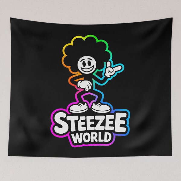 Item preview, Steezee World Character Colorful Outline designed and sold by SteezeeStore.