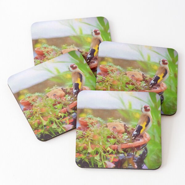 Item preview, Goldfinch in the fairy garden designed and sold by missmoneypenny.