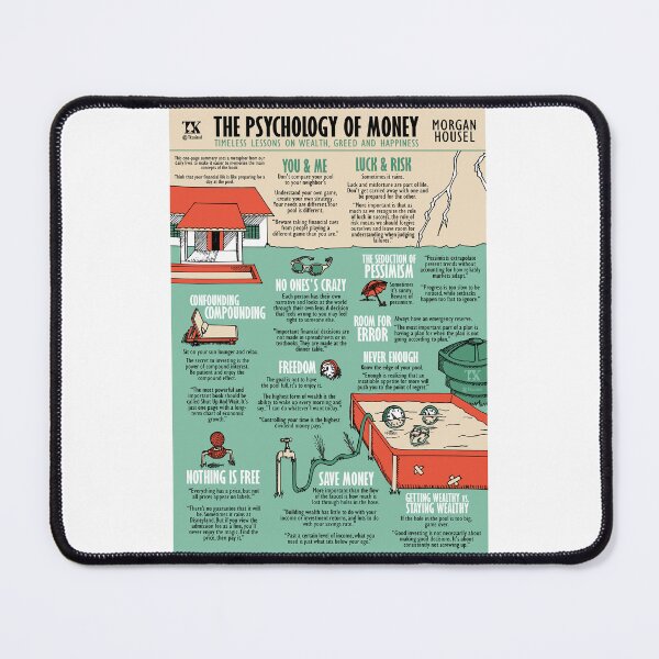 Item preview, The Psychology of Money Colored (Morgan Housel) designed and sold by TKsuited.
