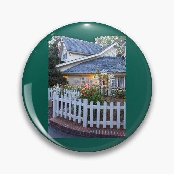 Item preview, A Pretty Little House With Pretty Little Flowers And A White Picket Fence designed and sold by reinabednaras.