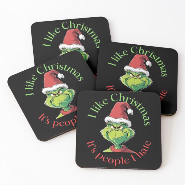 Item preview, The Grinch Funny Christmas Quote | Sarcastic Holiday Design designed and sold by Ariella Whitney.