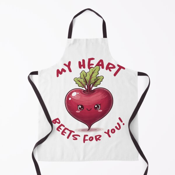 Item preview, My Heart Beets For You Cute Vegetable Pun designed and sold by ffpdsgn.
