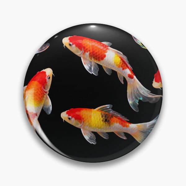 Item preview, Colorful Koi Fish Pattern Diagram designed and sold by LuckCraftStudio.