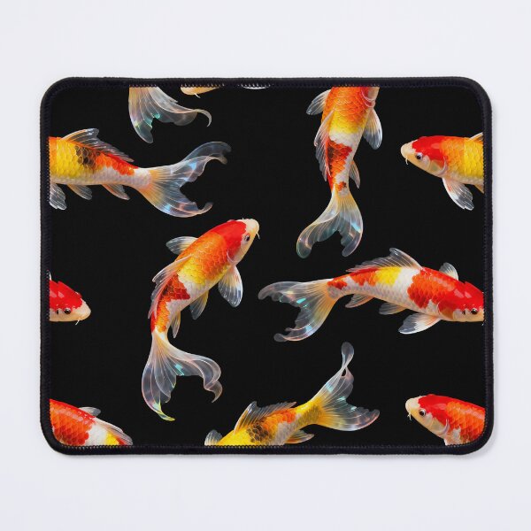 Item preview, Colorful Koi Fish Pattern Diagram designed and sold by LuckCraftStudio.