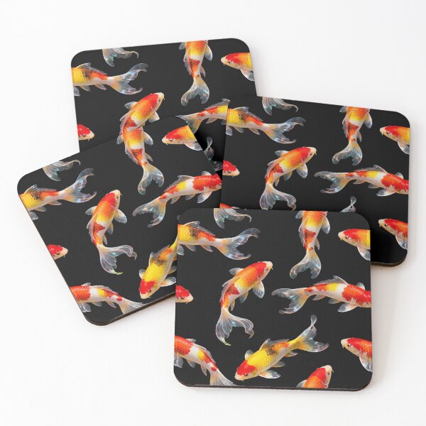 Item preview, Colorful Koi Fish Pattern Diagram designed and sold by LuckCraftStudio.