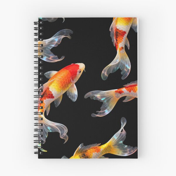 Item preview, Colorful Koi Fish Pattern Diagram designed and sold by LuckCraftStudio.