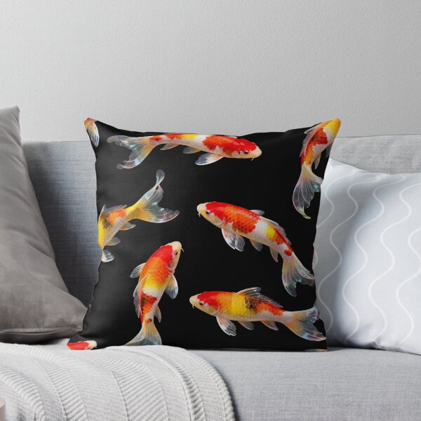 Aperçu de l'œuvre Diagramme de motifs de poissons Koi colorés créée et vendue par LuckCraftStudio.