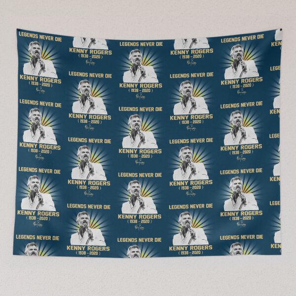 Item preview, American Singer Kenny Rogers Legend Never Die Legend designed and sold by reinabednaras.
