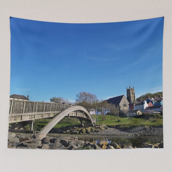 Item preview, Wooden bridge and Holy Trinity church designed and sold by missmoneypenny.