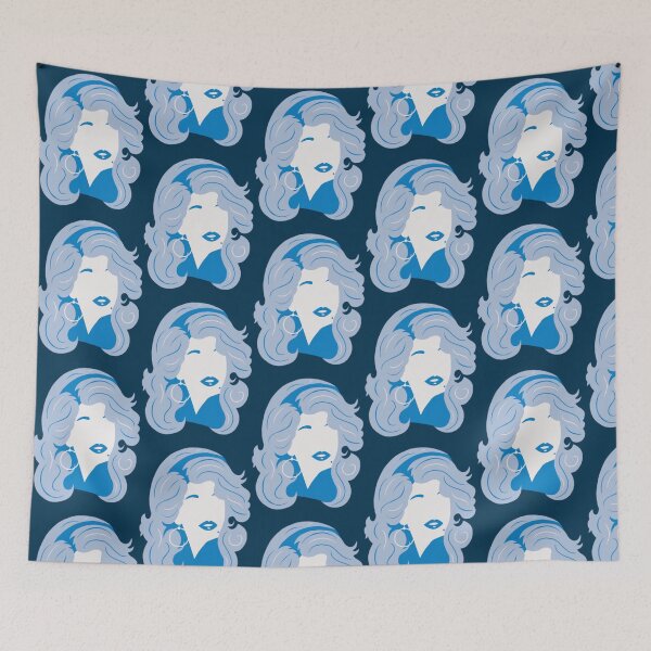 Item preview, Blue Dolly Parton designed and sold by reinabednaras.