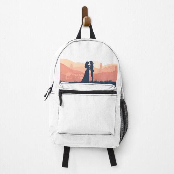Item preview, The Embrace of Orpheus and Eurydice | Mythical Love in Silhouette designed and sold by PonmeOtraShop.