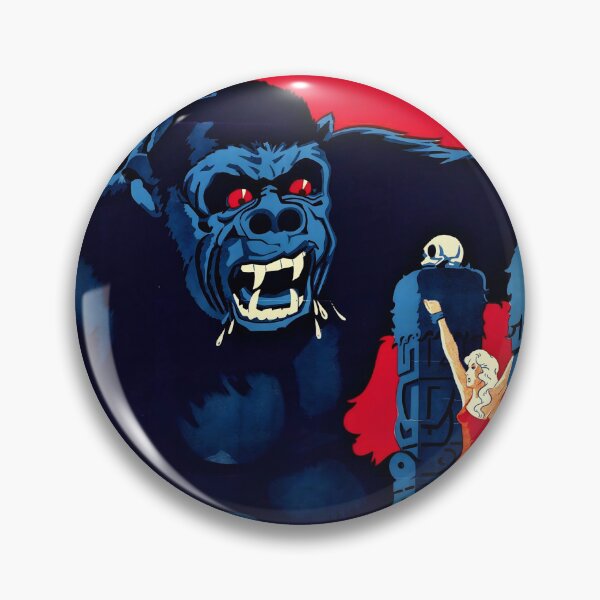 Item preview, King Kong (1933) Danish Movie Poster | Vintage Monster Film Art | Classic Cinema Wall Print designed and sold by neildoch.