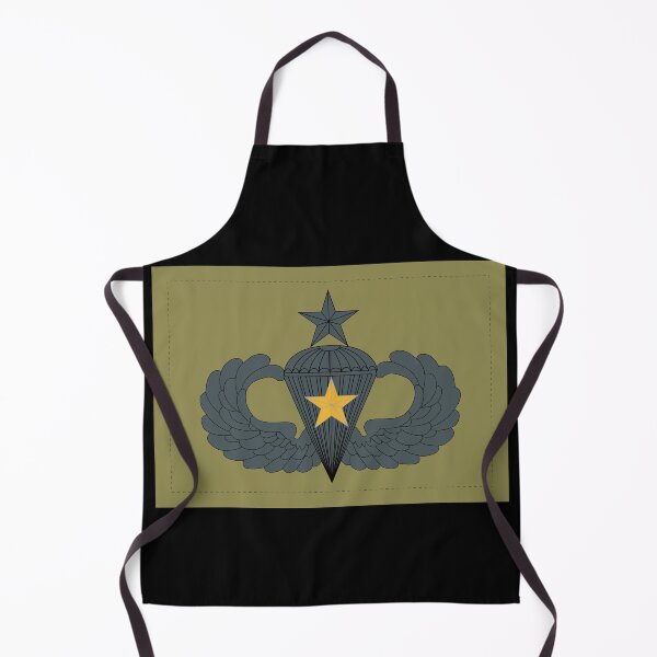 Item preview, Badge - Army - Parachutist - Senior - 5 Combat Star - Subdued X 300 designed and sold by Military Insignia Products.
