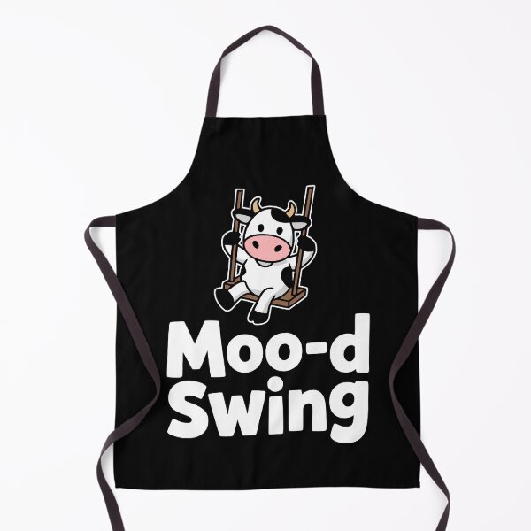 Item preview, Moo-d Swing! Funny Swinging Cow Pun designed and sold by PMCreative.