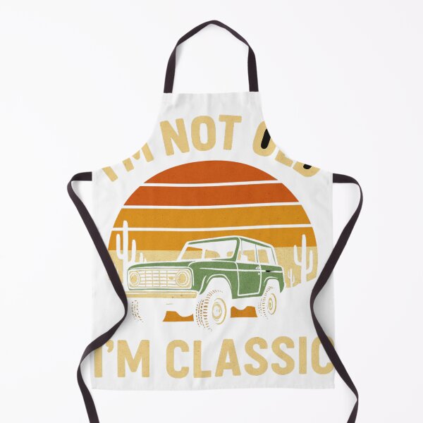 Item preview, Not Old Just Classic Retro designed and sold by DariaOltes.