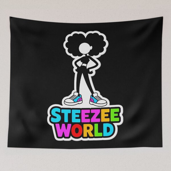 Item preview, Steezee World Stick Figure Girl designed and sold by SteezeeStore.