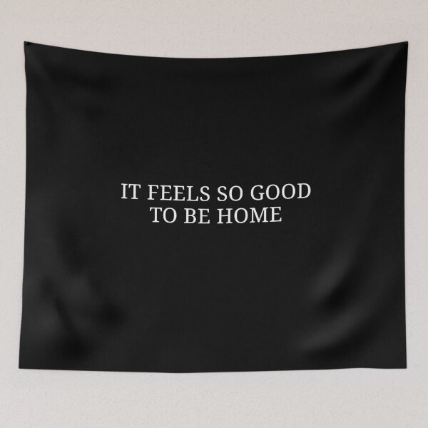 Item preview, It Feels So Good to Be Home – Cozy Minimalist Quote designed and sold by MyMomentShirt.