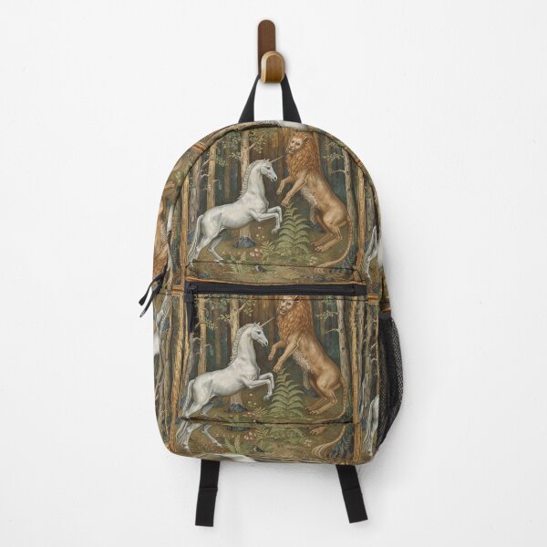 Item preview,  Unicorn and Lion medieval tapestry style artwork designed and sold by Vintage Designs +.