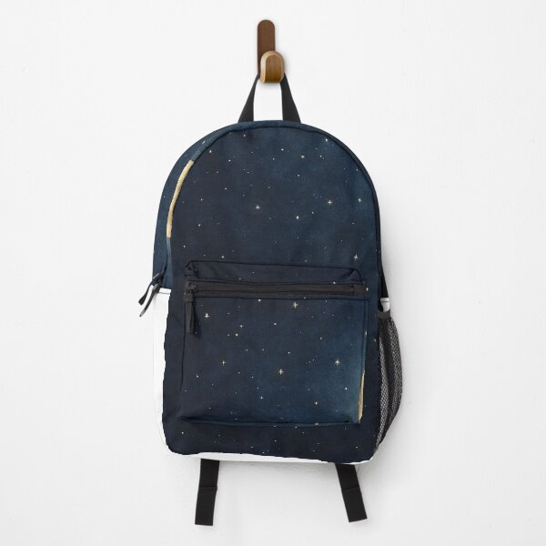 Item preview, Moonlit Peace – Full Moon & Starry Night Sky Illustration designed and sold by SavedByGraceStudio.