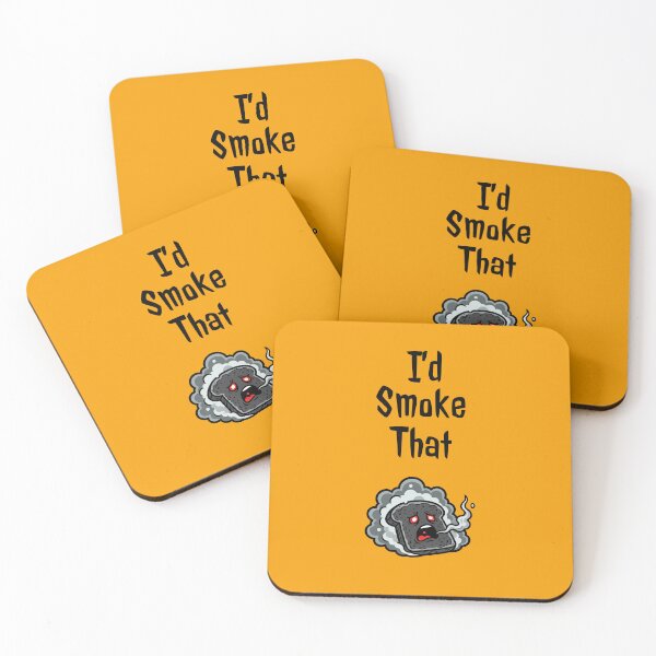 Item preview, I’d Smoke That – The Burnt Toast Chronicles  LIGHT BACKGROUND designed and sold by CARPIO Creations.