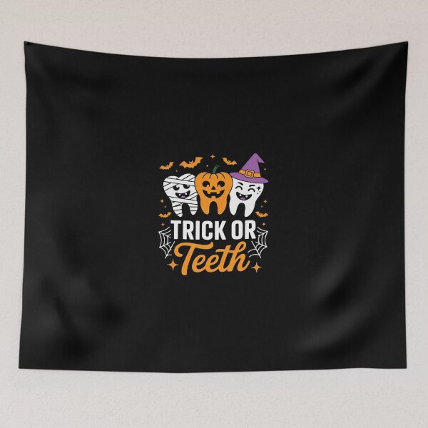 Item preview, Trick Or Teeth Halloween Costumes Dental Assistant Dentist  designed and sold by dainegilbert.